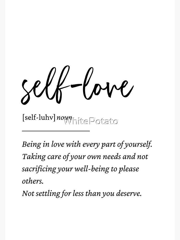 self-love-definition-sticker-for-sale-by-whitepotato-redbubble