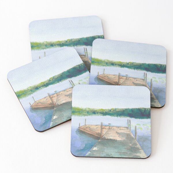 Item preview, Morning Dock Lake View designed and sold by Derek Wallace.