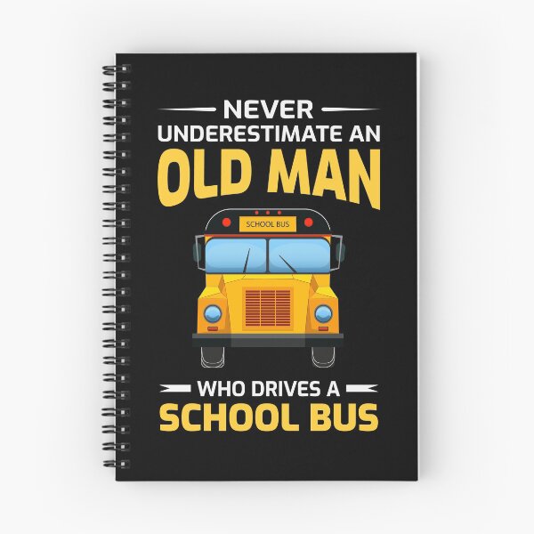 Item preview, School Bus Driver Oldman Dad Grandpa Gift designed and sold by TastefulTees.