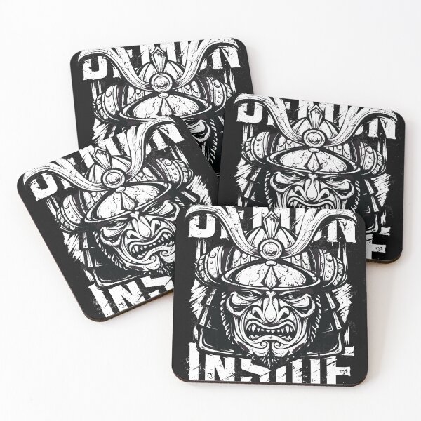 Item preview, DEMON INSIDE SAMURAI (White) designed and sold by ichtees.