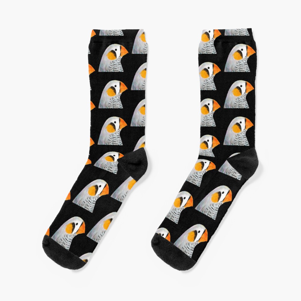Zebra Finch Bird Socks