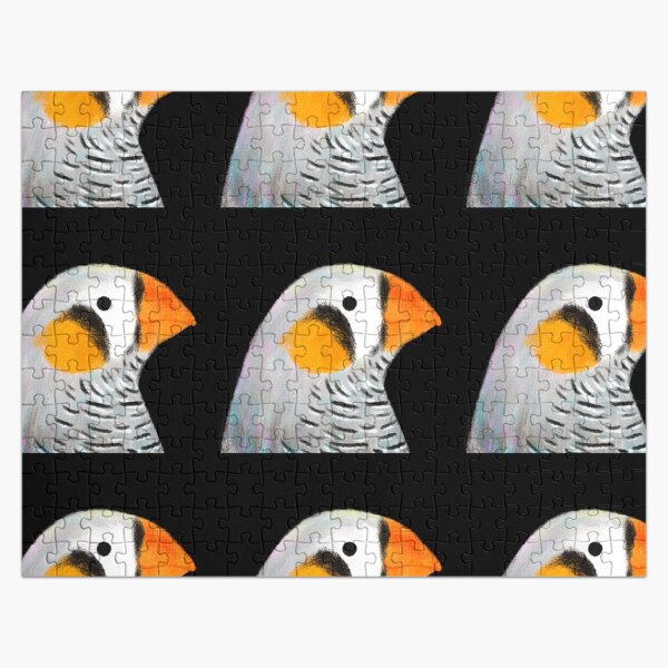 Zebra Finch Bird Jigsaw Puzzle