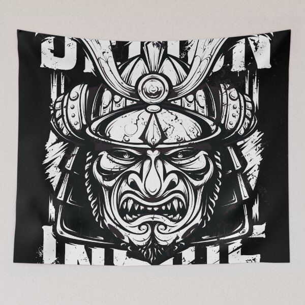 Item preview, DEMON INSIDE SAMURAI (White) designed and sold by ichtees.