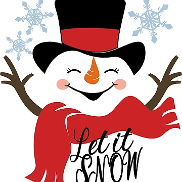 Artwork thumbnail, Let It Snow, Snowman! by ReesDesigns