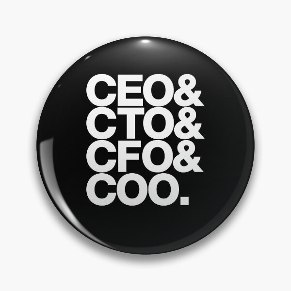 Item preview, CEO & CTO & CFO & COO Enterpreneur (white letters) designed and sold by dudethecreator.