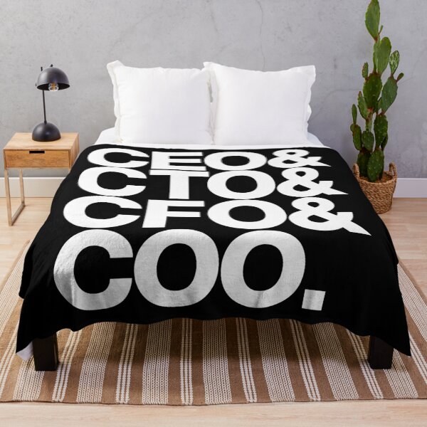 Item preview, CEO & CTO & CFO & COO Enterpreneur (white letters) designed and sold by dudethecreator.