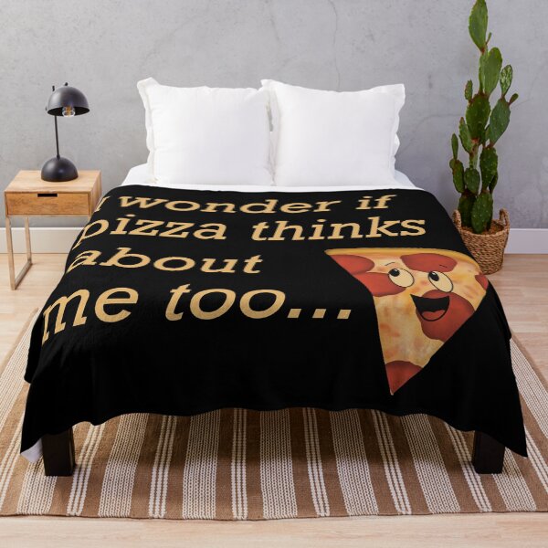 Item preview, I wonder if pizza thinks about me too designed and sold by ToriaScarlett.