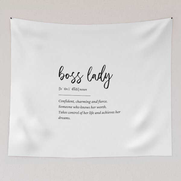 Item preview, Boss Lady definition designed and sold by WhitePotato.