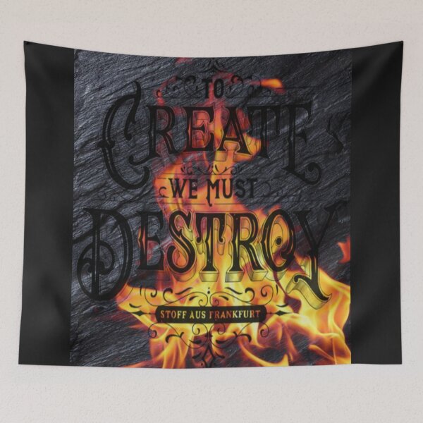 Item preview, DESTRUCTIVE FIRE ET CREATRIC FIRE designed and sold by ELEGANZZIA.