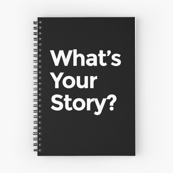 Item preview, What's Your Story? - White designed and sold by scriptblast.