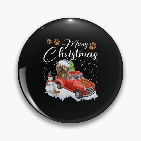 Item preview, Merry Christmas Yorkshire Terrier Christmas Dog Gifts designed and sold by BrockSly.