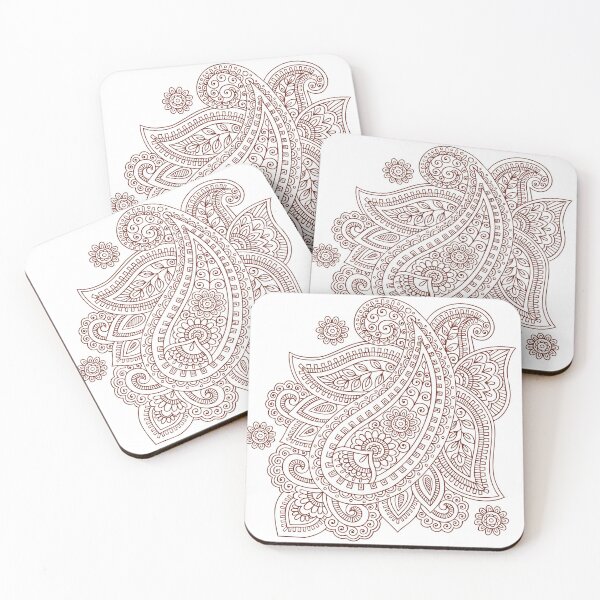 Item preview, Brown paisley, Paisley Mehndi, Simple designed and sold by Bashar-Design.