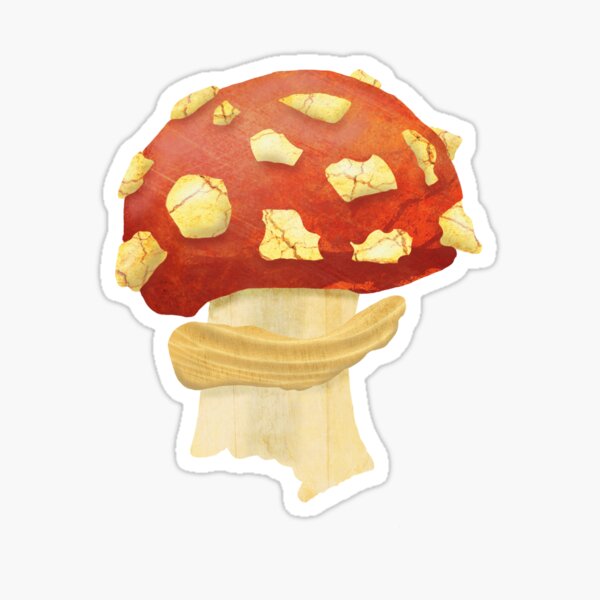 Amanita Mushroom Sticker