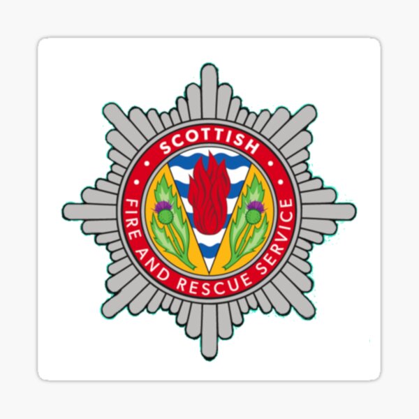 Scottish Fire and Rescue Sticker