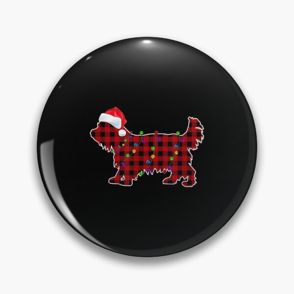 Item preview, Red Plaid Buffalo Yorkshire Terrier Dog Christmas Pajamas designed and sold by BrockSly.
