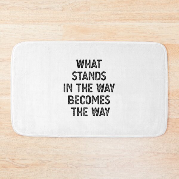 Item preview,  Marcus Aurelius - What stands in the way becomes the way - Inspirational designed and sold by T UNIQUE.