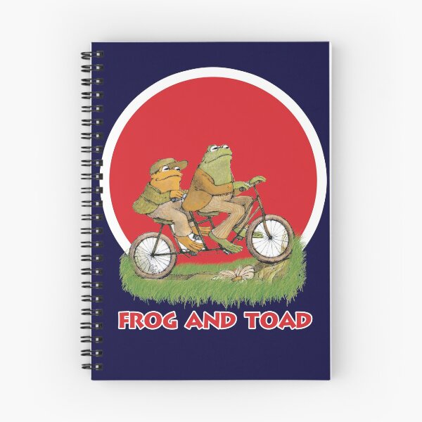Item preview, frog and toad on the bike in Red Circle designed and sold by WhyNotStore.