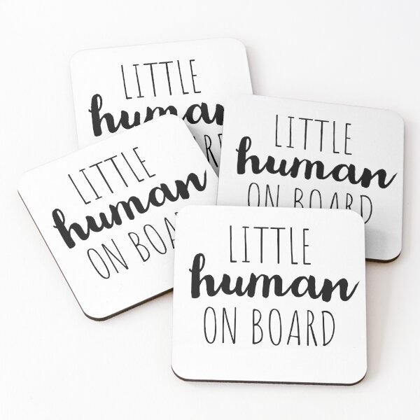 Item preview, CAR STICKERS - LITTLE HUMAN ON BOARD - LITTLE - BEST CAR STICKERS  designed and sold by Tropical Blood.