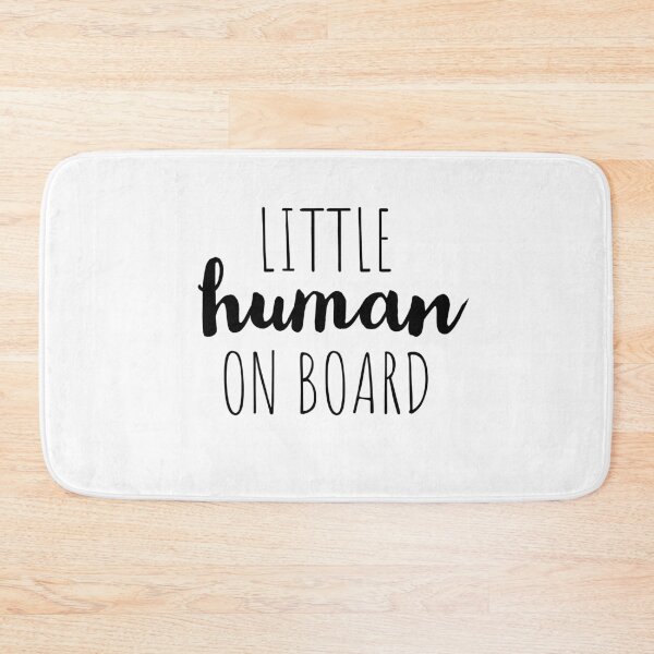 Item preview, CAR STICKERS - LITTLE HUMAN ON BOARD - LITTLE - BEST CAR STICKERS designed and sold by Tropical Blood.