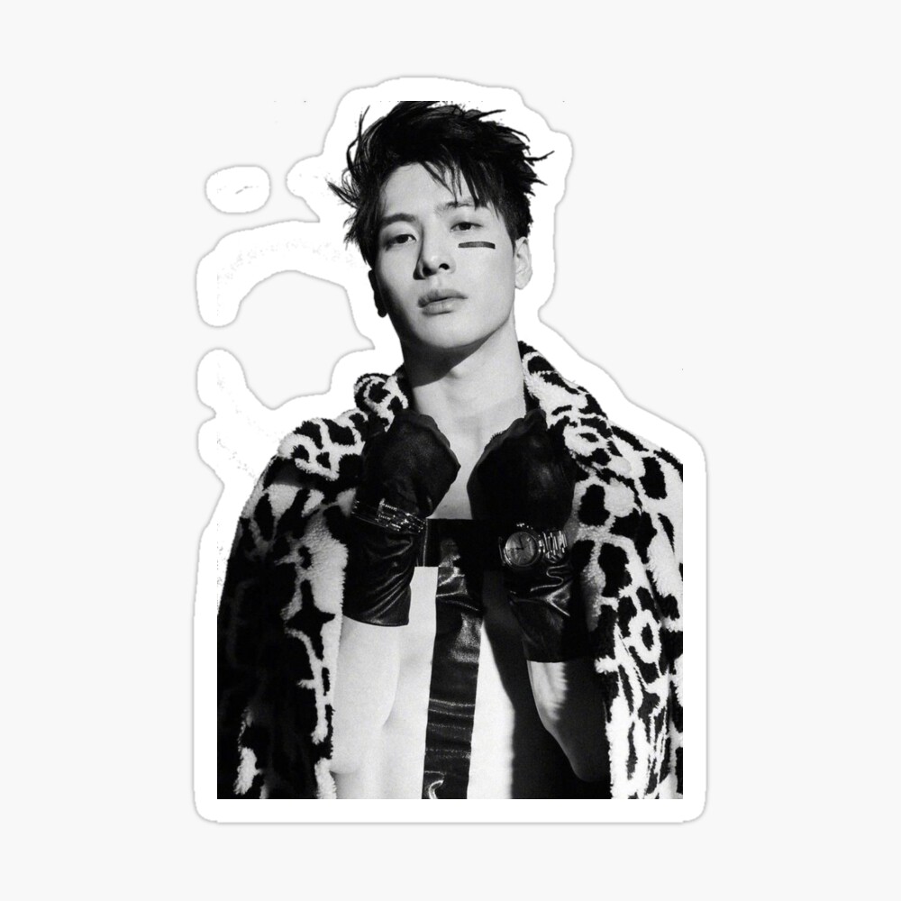 Jackson wang cute smile Sticker for Sale by Divya21