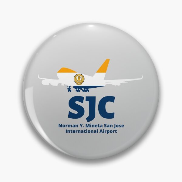 Item preview, Travel Airport Airline Norman Y. Mineta San Jose International Airport SJC designed and sold by starshiporion.