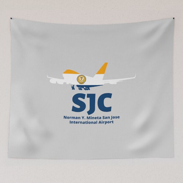 Item preview, Travel Airport Airline Norman Y. Mineta San Jose International Airport SJC designed and sold by starshiporion.