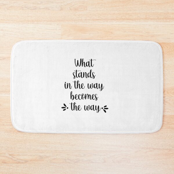 Item preview, Marcus Aurelius - What stands in the way becomes the way - Inspirational designed and sold by T UNIQUE.