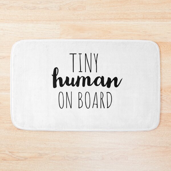 Item preview, TINY HUMAN ON BOARD - BEST STICKERS - CAR STICKER  designed and sold by Tropical Blood.