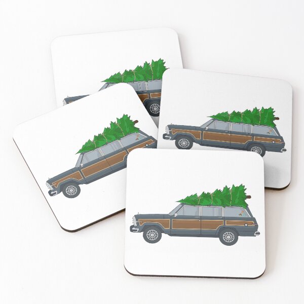 Item preview, Christmas Tree on Vintage Car designed and sold by Amanda Milot.