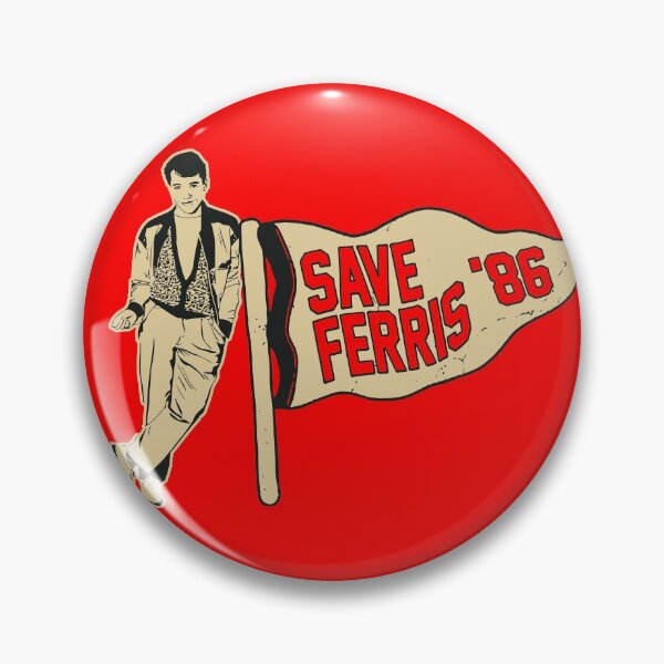 Item preview, Save Ferris Bueller 1986 designed and sold by Alema Art.
