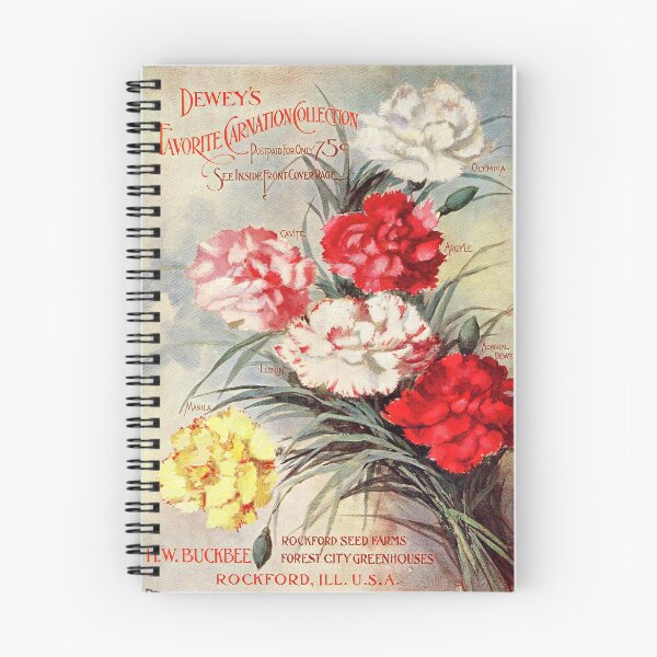 Item preview, Carnations - Buckbee Seed 1896 designed and sold by killies.