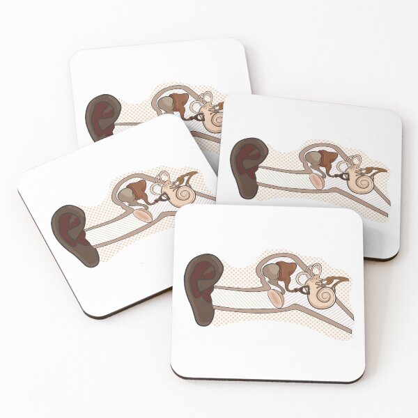 Item preview, Outer, Middle, and Inner Ear Neutral Illustration designed and sold by StacyAnnDesigns.