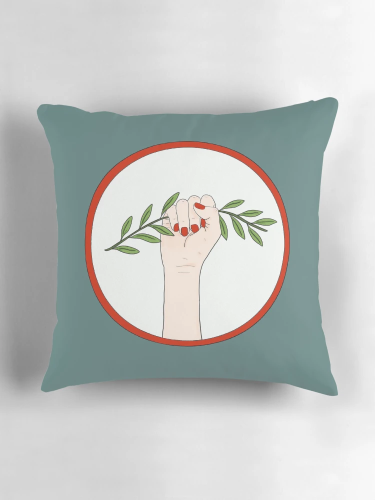 Thumbnail 3 of 4, Pillow, Peace, not war!  designed and sold by Roshi-R.