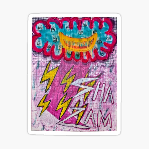 Shazam Sticker