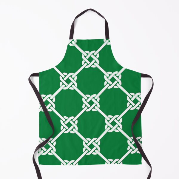 Item preview, greenCeltic Knot Pattern - Lattice interlocking simple square knot designed and sold by ImageNugget.