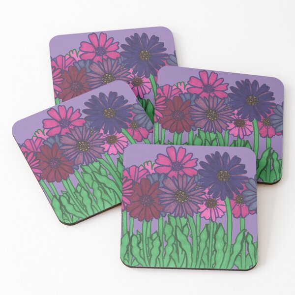Item preview, Wild Weed Flowers on lavender designed and sold by BelindaFuller.
