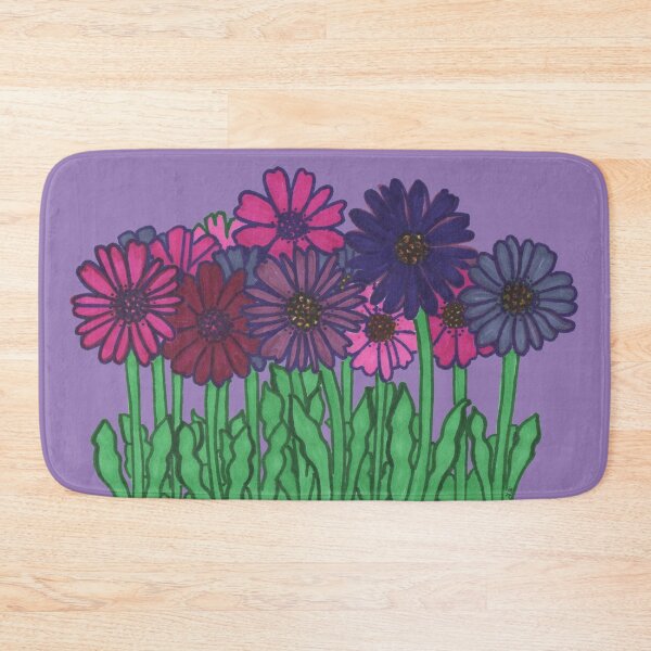 Item preview, Wild Weed Flowers on lavender designed and sold by BelindaFuller.