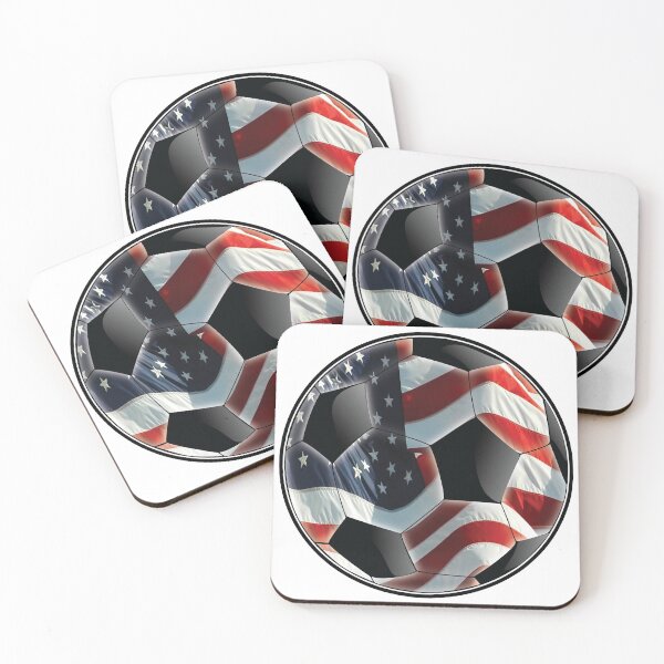 Item preview, USA flag in the wind - soccer ball designed and sold by NA-WORLDWIDE.