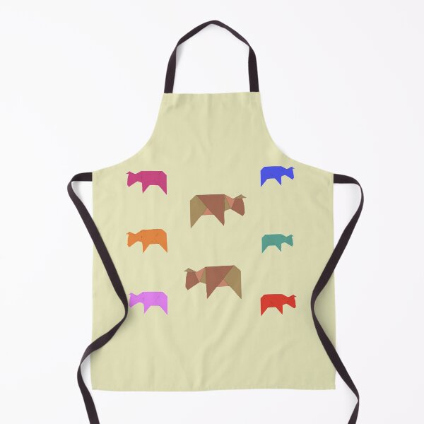 Item preview, Origami cows geometric style designed and sold by glowvim.