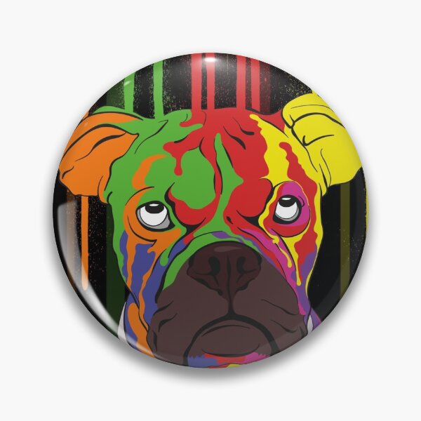 Artikelvorschau, Gemalter Hund (schwarz) entworfen und verkauft von Calum Sharp.