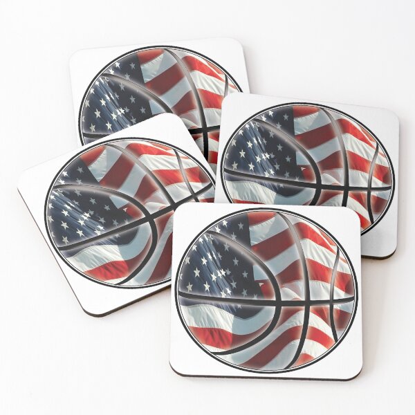Item preview, USA flag in the wind - basketball designed and sold by NA-WORLDWIDE.