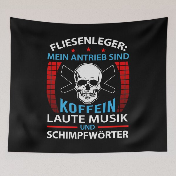 Item preview, Tiler My Drive Caffeine Loud Music Swear Words designed and sold by PlatonisDesign.