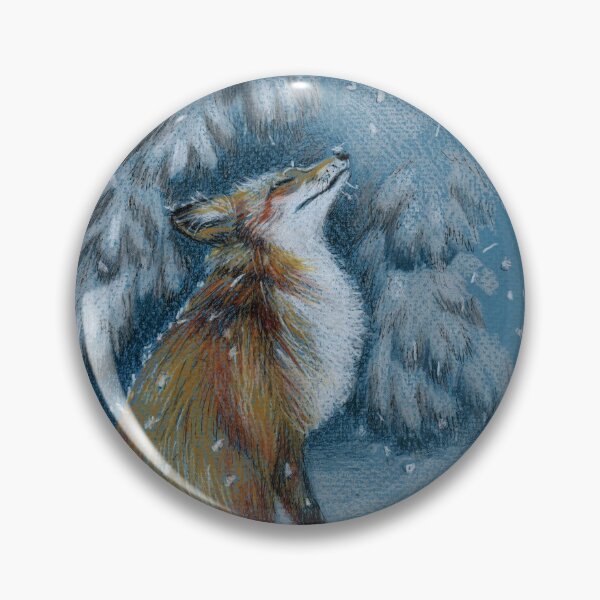 Item preview, Fox under the snow. Winter snowy landscape designed and sold by Colibri77.