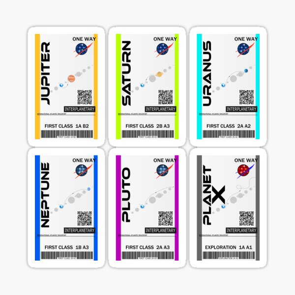 Item preview, Space ticket bundle 2 designed and sold by jc007.