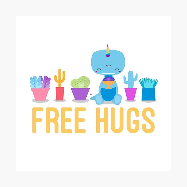 Item preview, Little Orion and Cactus Free Hugs designed and sold by LittleOrionShop.