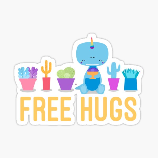 Item preview, Little Orion and Cactus Free Hugs designed and sold by LittleOrionShop.