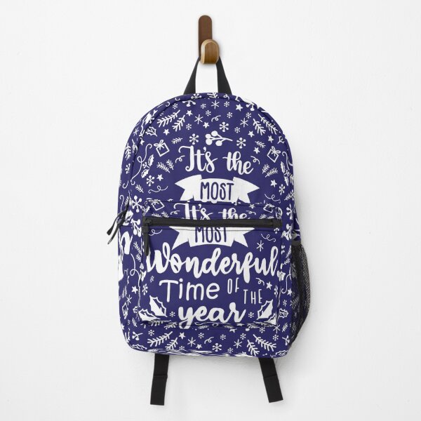 Item preview, It's the Most Wonderful Time of the Year Christmas Time - Blue designed and sold by GDCdesigns.