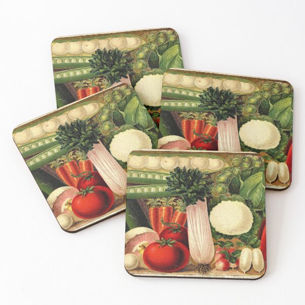 Item preview, Cabbages, Carrots, Celery, Cucumbers, Tomatoes - Brotherton 1897 Vintage Seeds designed and sold by killies.