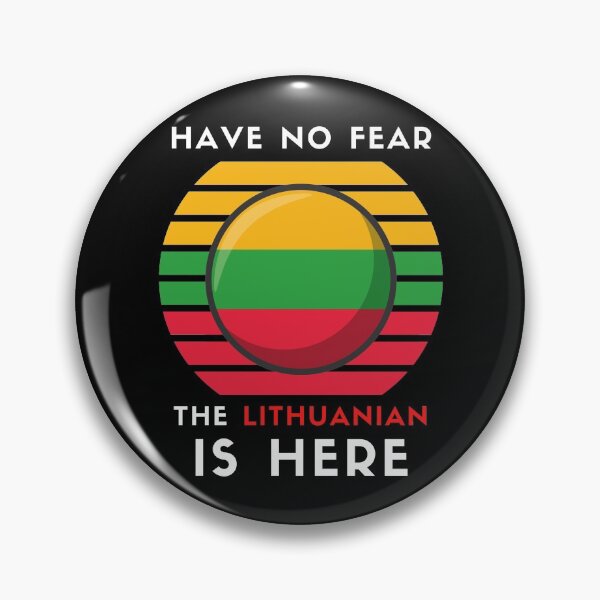 Item preview, Have No Fear The Lithuanian Is Here | Lithuania Flag Gift designed and sold by trendo.