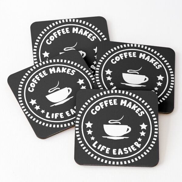 Item preview, COFFEE MAKES LIFE EASIER designed and sold by noahs-shop.